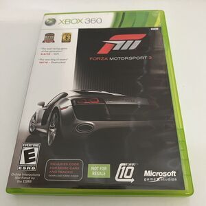 Forza Motorsport 3 Microsoft Xbox 360 Game 2009 2 Discs Manual Tested Complete!